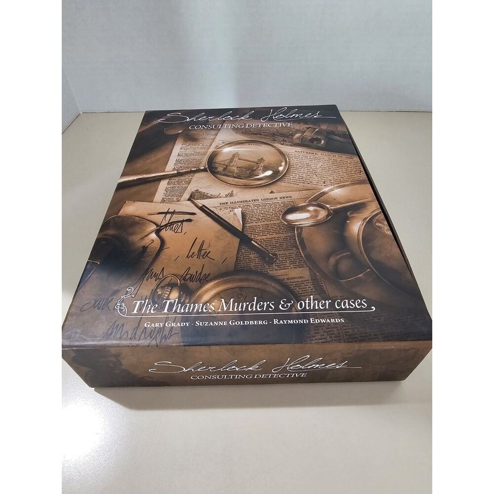 Sherlock Holmes Consulting Detective The Thames Murders & Other Cases